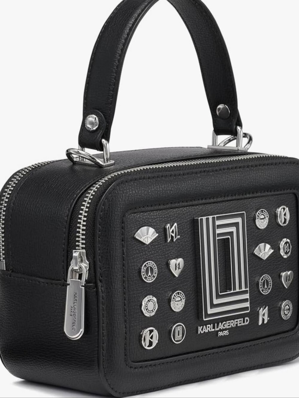 New KARL Lagerfeld Limited Edition Crossbody Bag Purse - Black